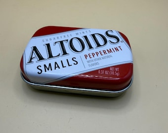 Altoids SMALLS Lata vacía de menta (¡Descontinuado!)
