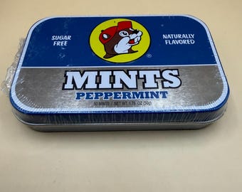 Ungeöffnet BUC-EES Peppermint Mints ungeöffnet erw. 7.2028