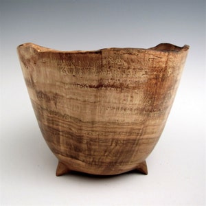 Rustic Black Oak Burl Wood Turned Bowl - Wood Bowl - Lathe Turned Bowl - Wood Turning Bowl- Anniversary Gift- Mother&#39;s Day - Wooden Bowl