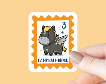 Camp Half Blood Sticker, Kids Books, Bookish Laptop Kindle Decal, Gifts for Readers
