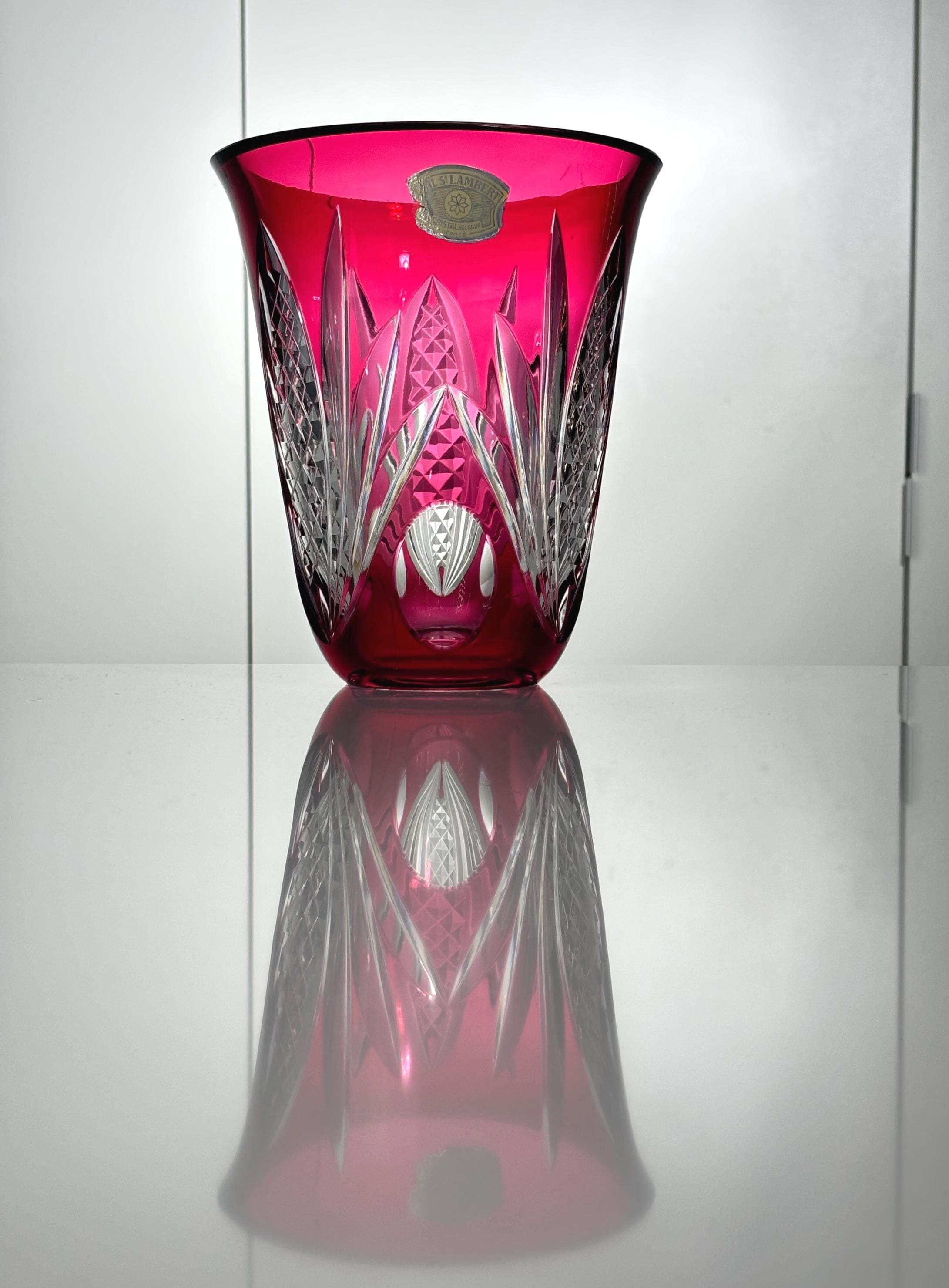 St louis crystal vase - Etsy 日本