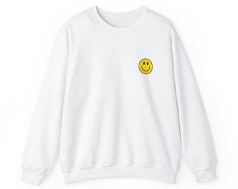 Lächeln Gesicht Hoodie, Smiley Gesicht Sweatshirt für Freunde Geburtstagsgeschenk, Lächeln Gesicht Hoodie, glücklich Sweatshirt für Männer und Frauen