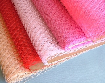 Weekly Promos -- Any Colors of 2 Yards 9 inches wide Russian/French Veiling (Mix and Match Color)