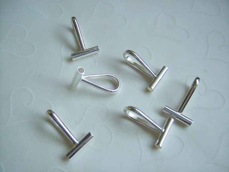 6 Pieces of Gold Plated Brooch/Pin Converter Bail Etsy