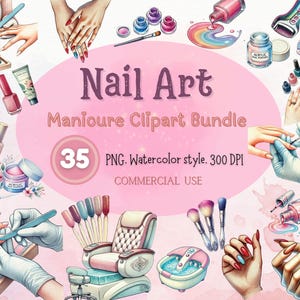 Pacote de clipart de manicure artística para unhas, Técnico de unhas, Nail Png, Woman Hand Png, Nail Artists Png, Nail Tech, Logo, nail hustler png, nail spa
