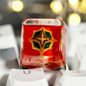 LIMITED Mel Le.agu.e of Le.ge.nds Keycap, L.o.L Gaming keycap, Noxus Keycap, Resin Artisan keycap, Gift For Him, MX Cherry keycap