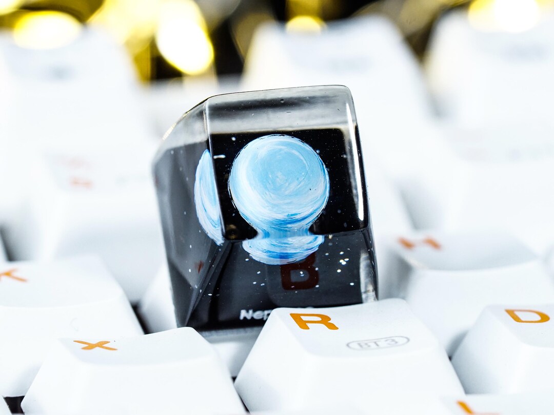SALE 50% Neptune Planet Keycap,solar System Moon Mars Jupiter Saturn ...