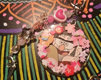 Custom Photo Keychain: Personalized Character Gift