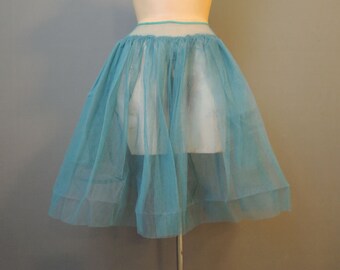 TEAL TULLE CRINOLINE Fit CHATTY CATHY