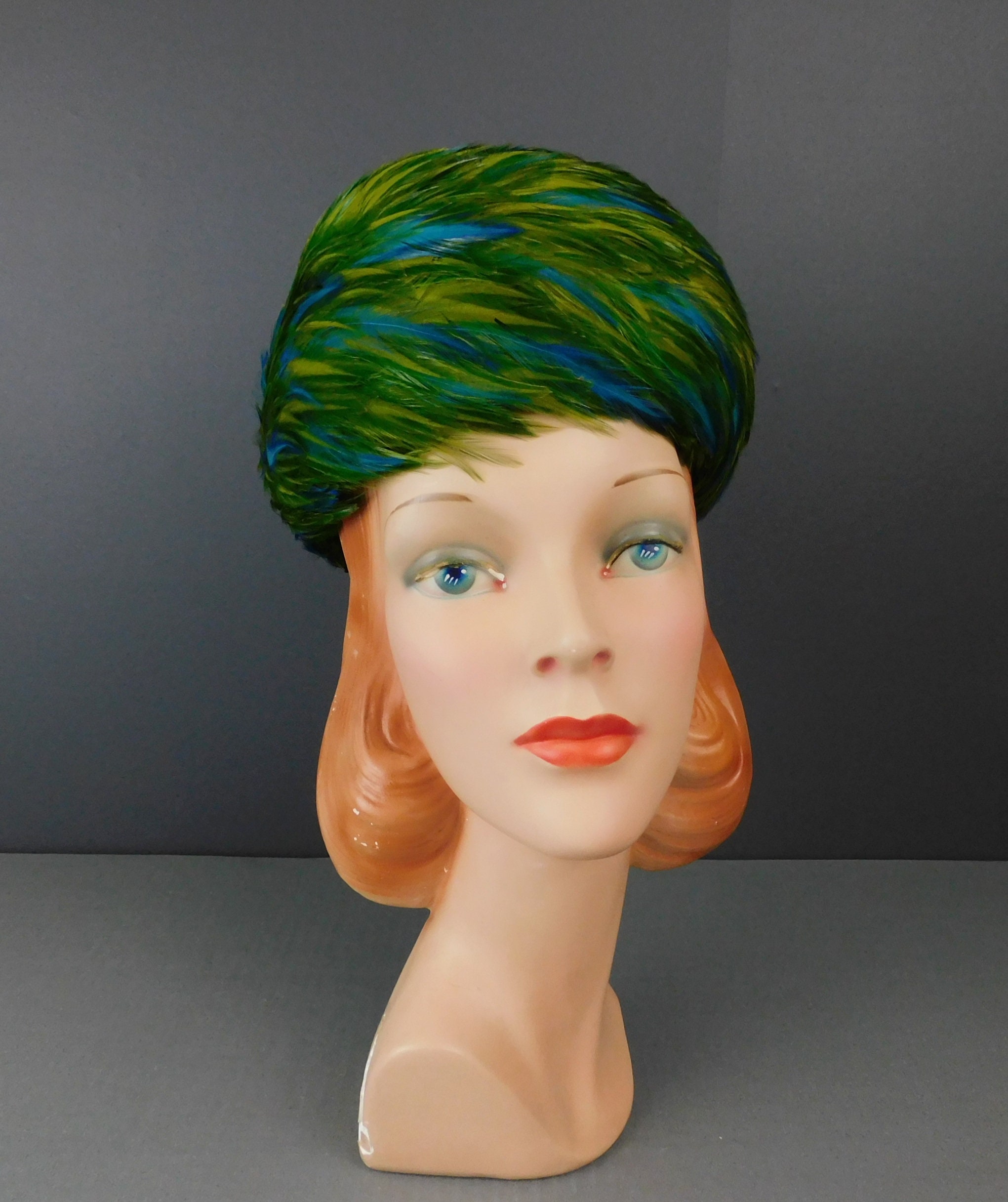 Groene Tulband Súper jaren '60! Accessoires Hoeden & petten Nette hoeden Pillbox hoeden 