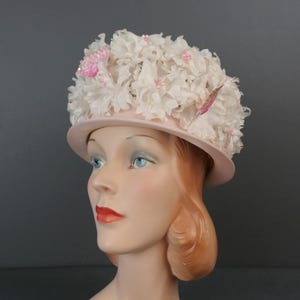 60s Floral Hat - Etsy display picture 2