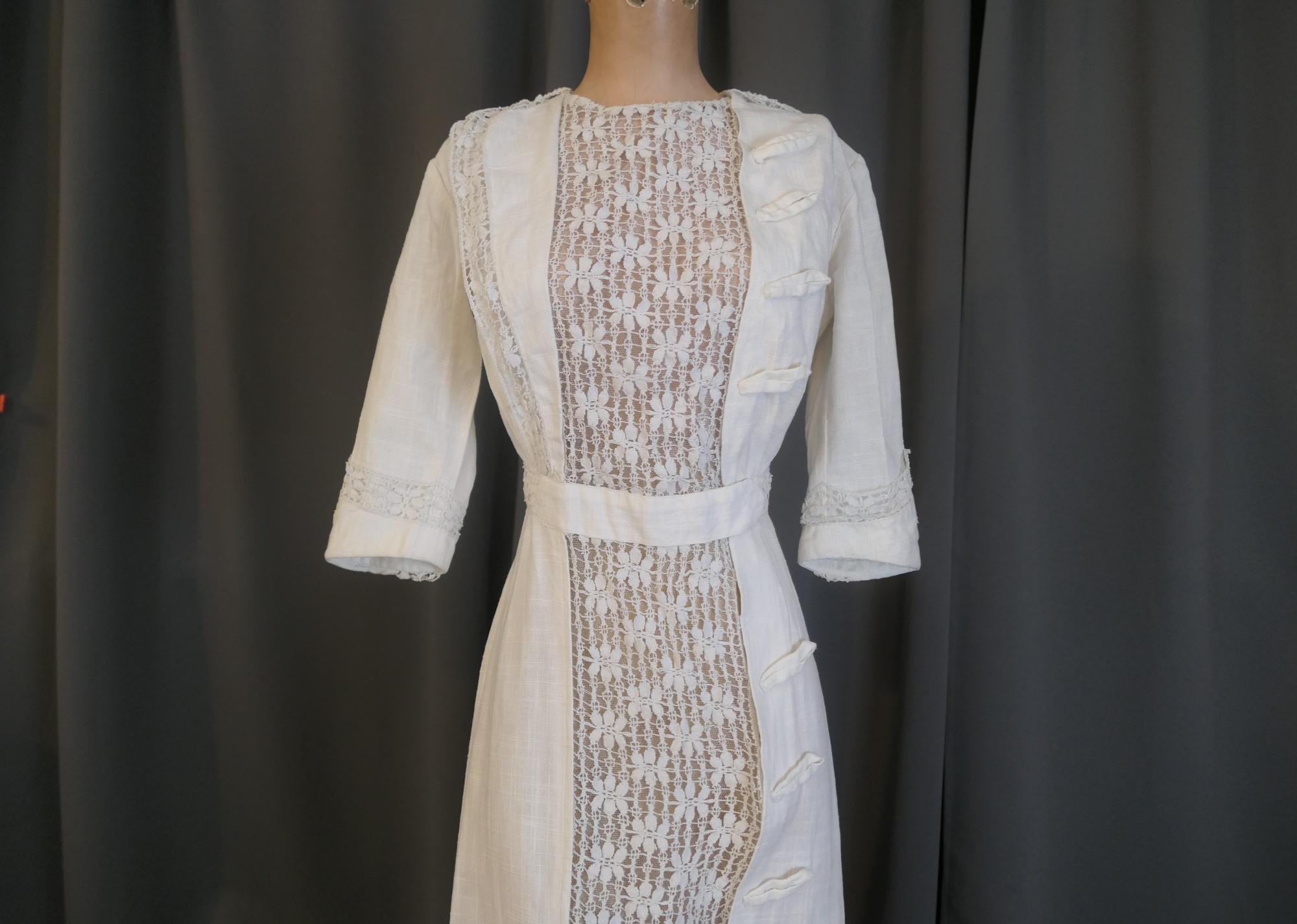 1900s Linen Dress - Etsy