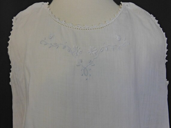 Antique Edwardian 1900s Toddler Girl Cotton Lace … - image 4