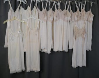 Sz S/M Vintage Valentino Black Silky Lingerie Slip Dress