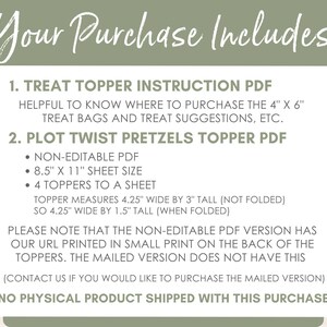 Book club party printable listing details showing what is included in the instant download PDF