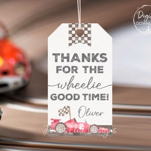 Outus 24 Pieces Race Car Party Favor Bags - Checkered Flag Theme Goodie Gift Bags With Handles For Kids Birthday