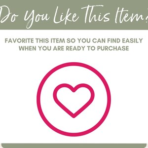 Call to action graphic encouraging shoppers to favorite this book club party printable listing