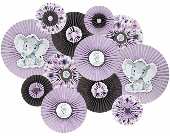 Baby Shower Elephant Decorations Baby Shower Backdrop Girl