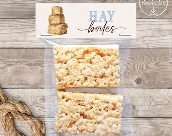 Cowboy Baby Shower Favors For Guests In Bulk A Little Cowboy Is On The Way Party Favors Wild West Rodeo Baby Shower Instant Download