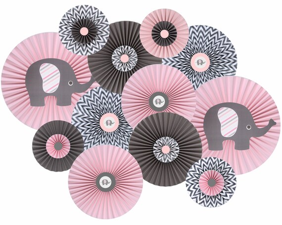 Girl Elephant Baby Shower Decorations Elephant Baby Shower Decor