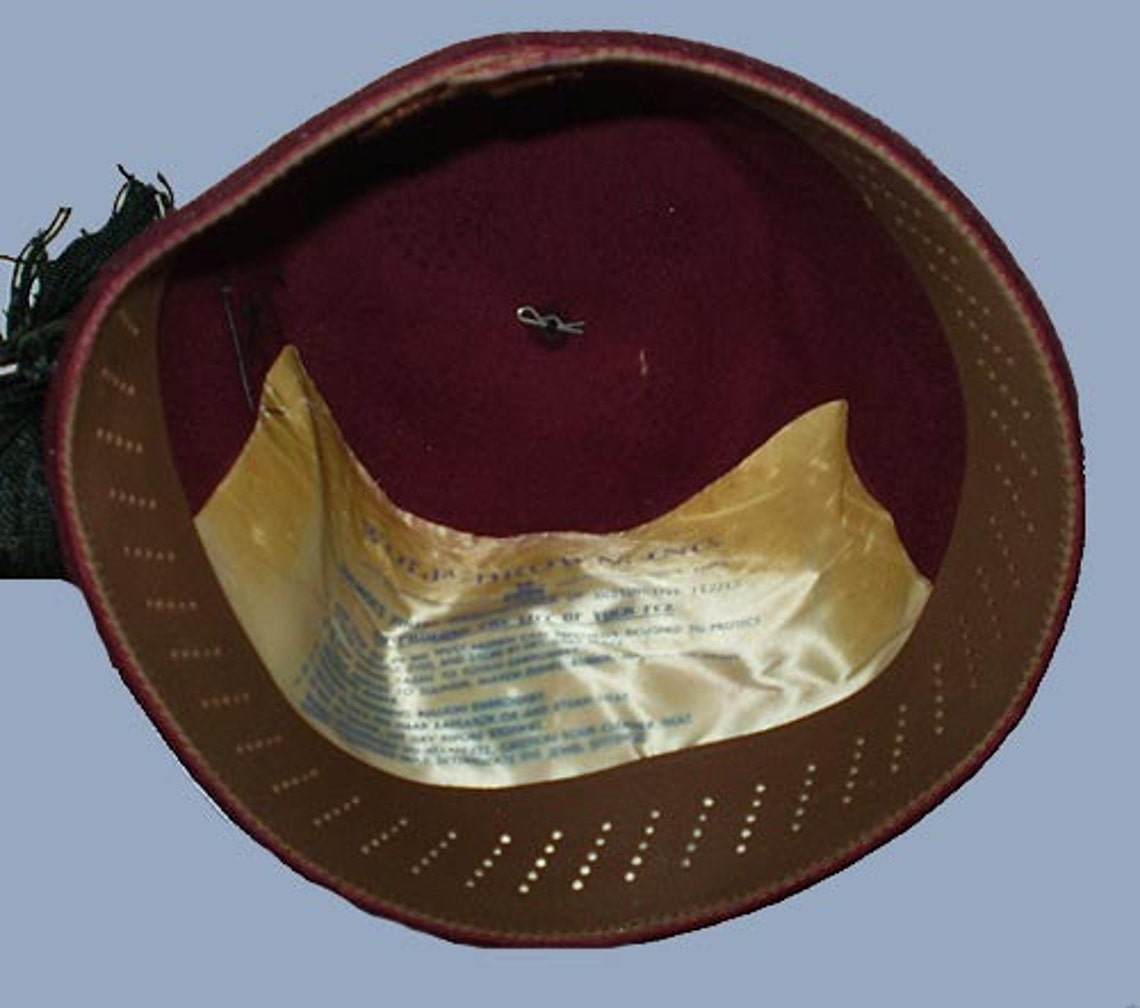 Vintage 60s Shriners Fez Hat Jeweled Masonic AAHMES Etsy