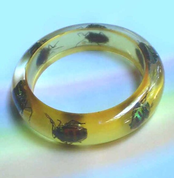 vintage lucite bracelet