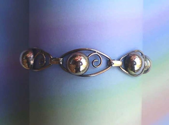 Vintage 30s Gold Filled Wire Work Bracelet