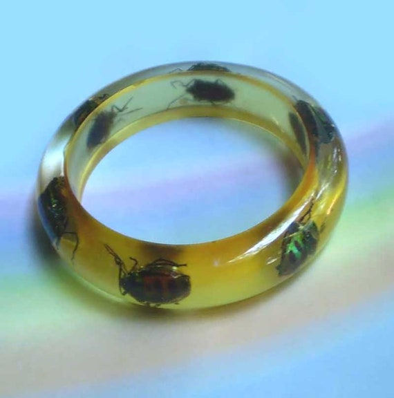 Vintage lucite shop bangles