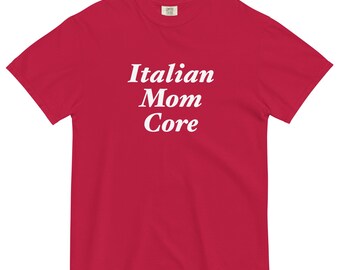 T-shirt de base pour maman italienne, t-shirt aux couleurs confortables, chemise italienne pour maman, cadeau pour maman italienne