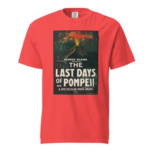 Pompeii Movie Tee, Silent Film Lover, Italian Cinema Shirt, Film Lover Tee, Comfort Colors T-Shirt