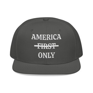 Bonnet brodé Not America « First », America ONLY « MAGA » image 8