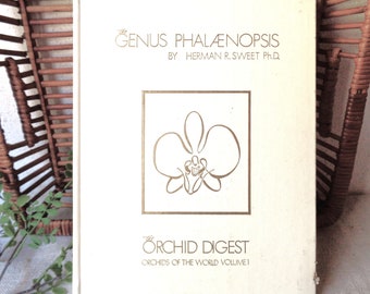 vintage orchid genus phalaenopsis book