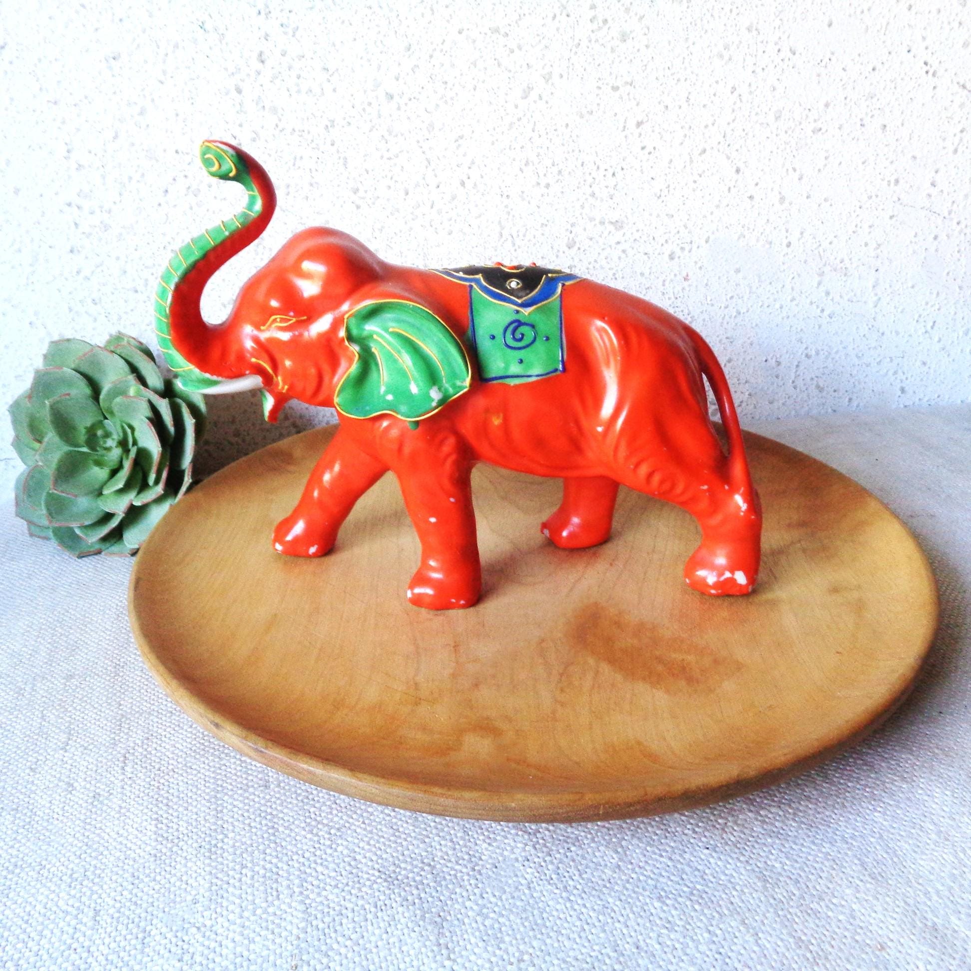 Made in Japan Ceramic Elephant - Etsy