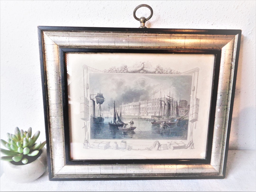 Vintage Antique Engraving Art Print Tombleson England Custom Etsy