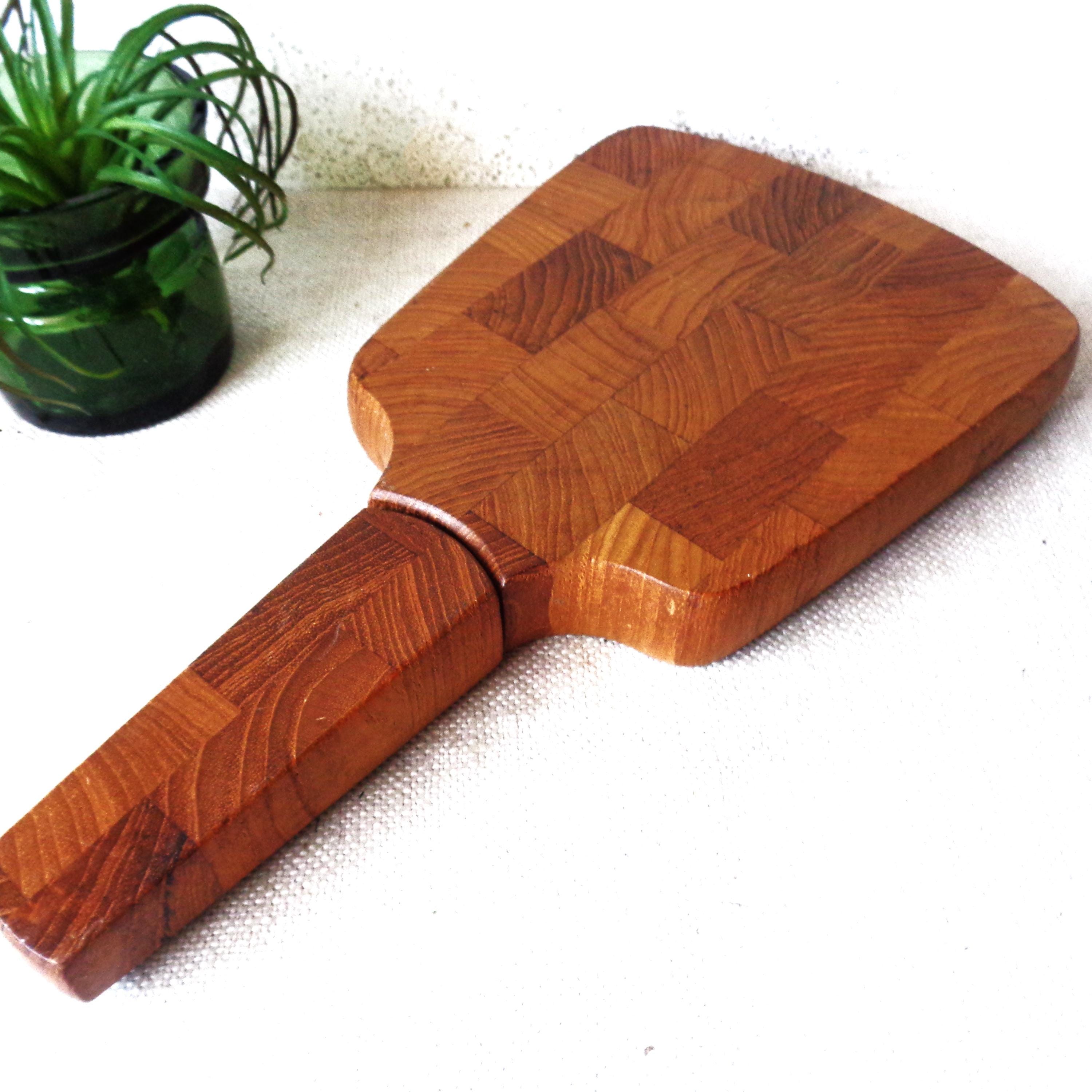 DANSK - DANSK／cutting board＆knife／teak Dansk International Teak Cutting / Cheese Board and Knife by