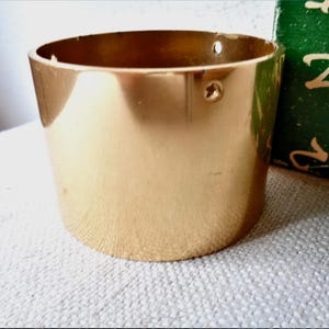 vintage bronze brass ikebana flower frog spike cup