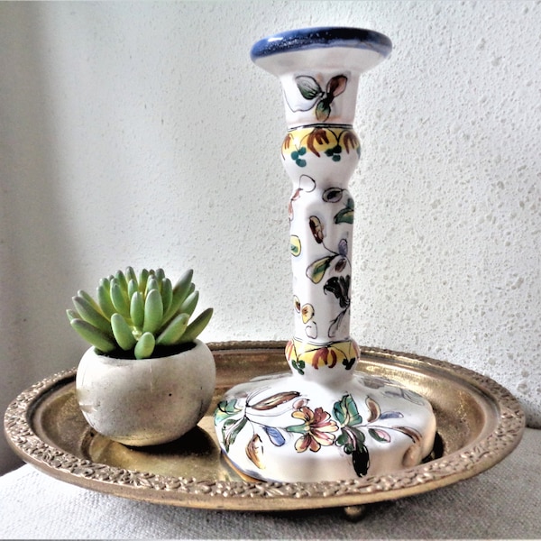 Vintage Portuguese Candle Holder Etsy