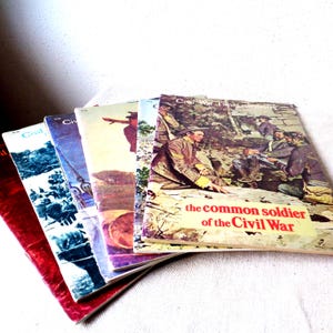 Vintage American history magazines Civil War Times 1973 issues