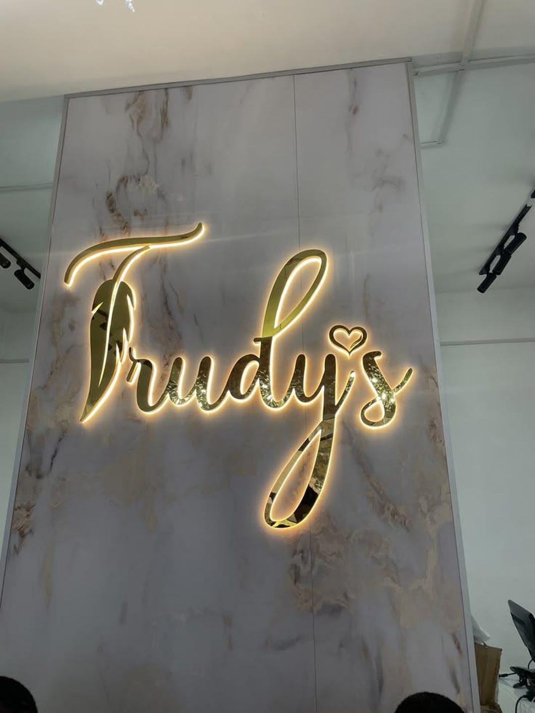 Custom Backlit Sign, 3D LED Metal Logo, Illuminated Storefront Letters ...