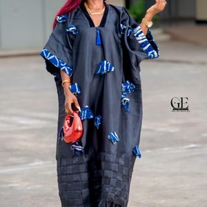 Classy and Elegant Matted Bamileke Bubu - African Traditional Wear for Women - Cameroonian Cultural Outfit - Bamenda dress - Bamileke Dress