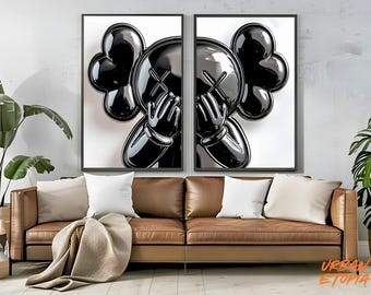 KAWS Collage Poster: Hypebeast Figure Art Print (Digital Download)