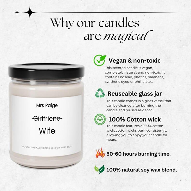 Wedding Gift to Wife From Husband Personalized Groom to Bride Wedding