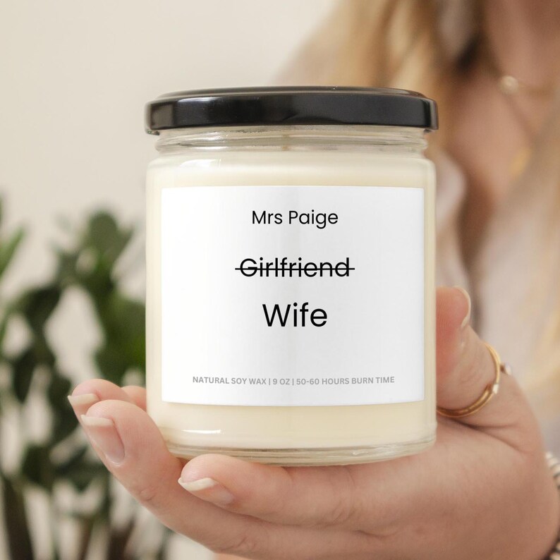 Wedding Gift to Wife From Husband Personalized Groom to Bride Wedding