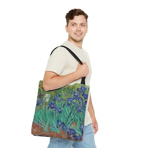 Irises by Van Gogh - Tote Bag