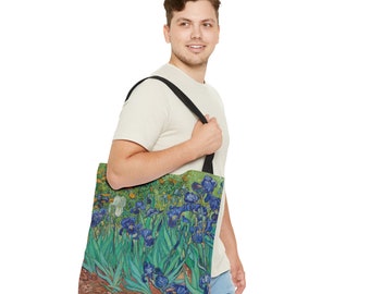 Iris de Van Gogh - Bolsa de tela