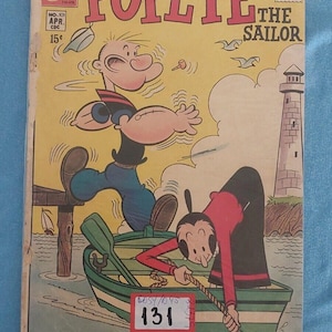 POPEYE Der Matrose #101 April 1970 Charlton Comics