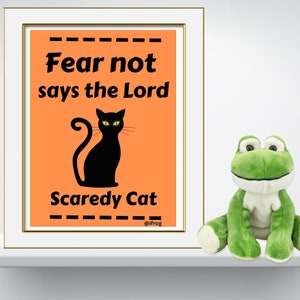 Scaredy Cats Sign 