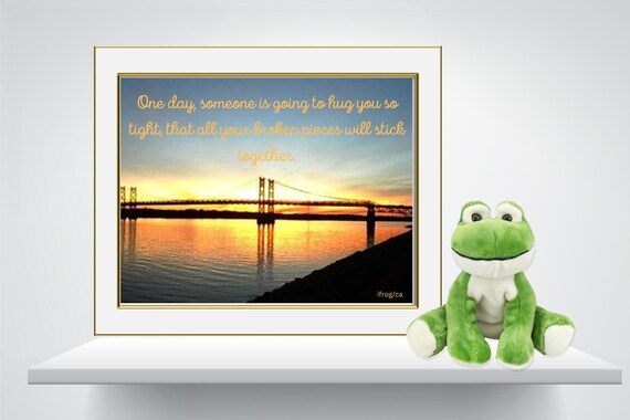 One day, Wellness Quote, 8 1/2 X 11" Digital Art Print, JPEG Digital (also PDF and PNG available.)