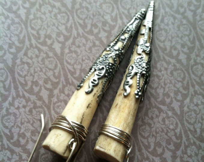 Antler Filigree Earrings