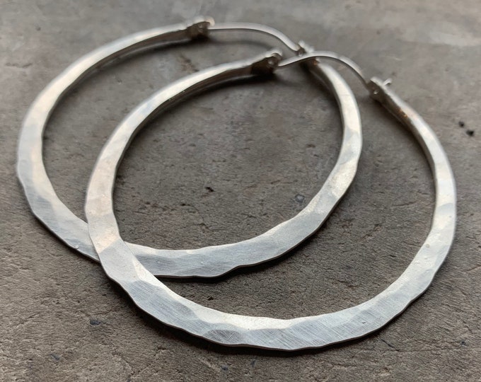 Sterling silver Hoop Earrings